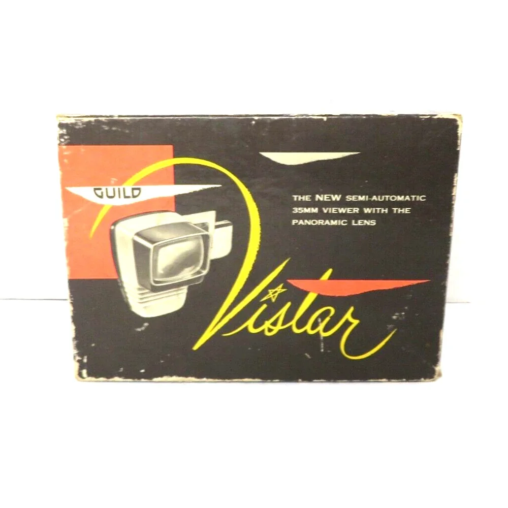 Vintage Guild Vistar Semi-Automatic 35 mm Viewer Panoramic Lens + Original Box